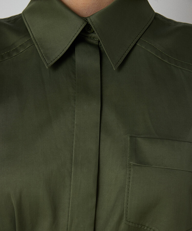 ÇİFT PARÇA GÖRÜNÜM CEPLİ ELBİSE