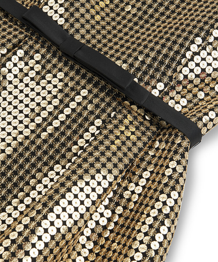 PAYETLİ MİNİ ELBİSE