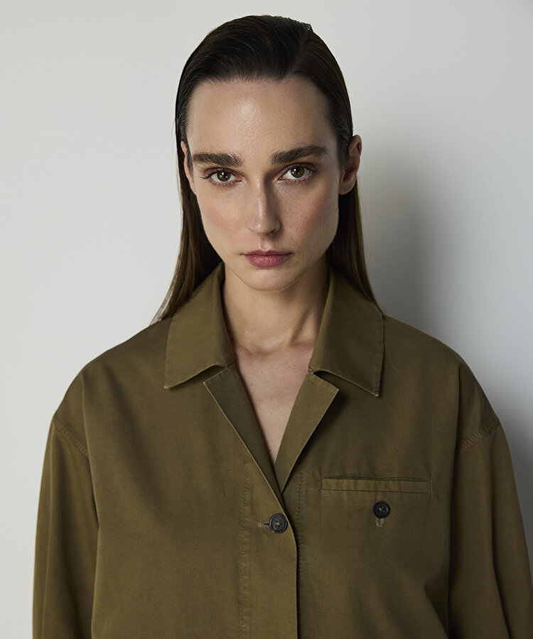 CEPLİ GÖMLEK ELBİSE