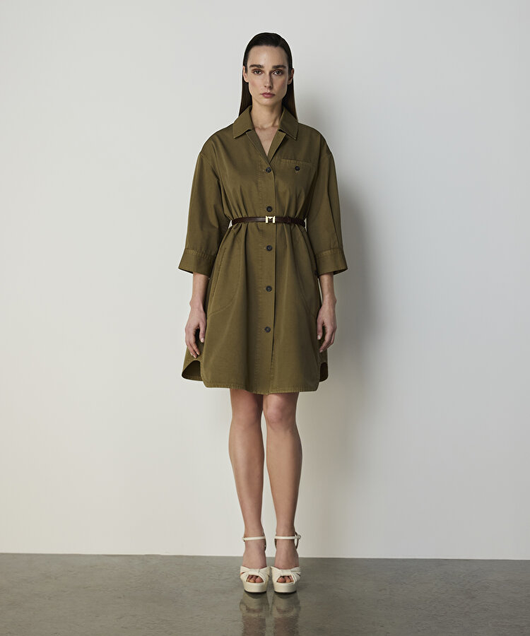 CEPLİ GÖMLEK ELBİSE