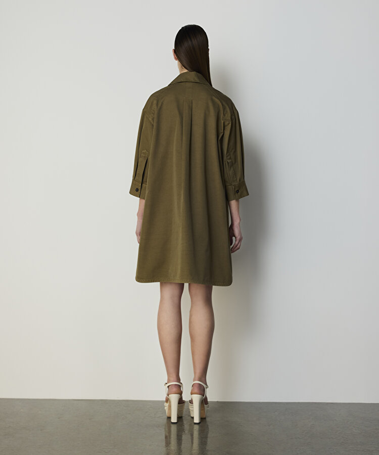 CEPLİ GÖMLEK ELBİSE