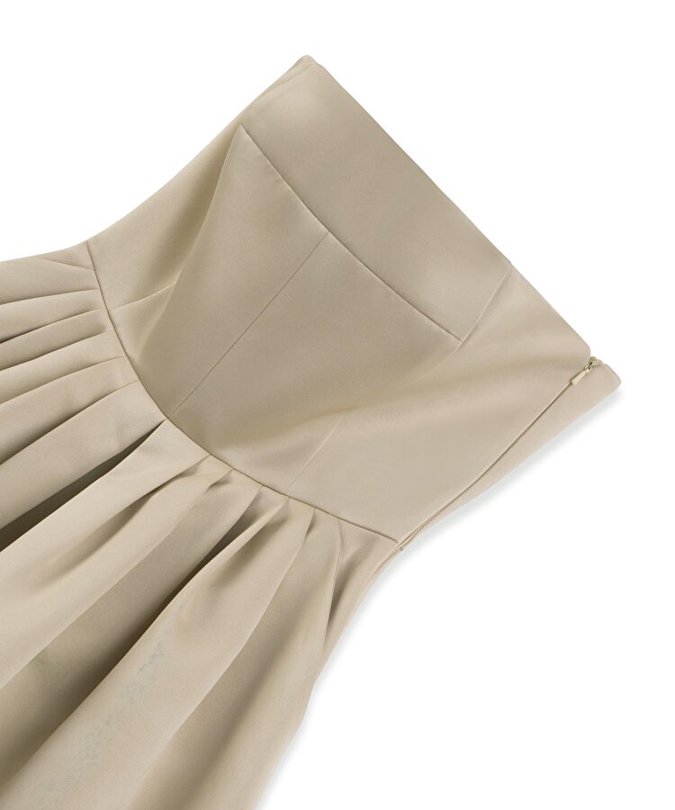 STRAPLEZ MAKSİ ELBİSE