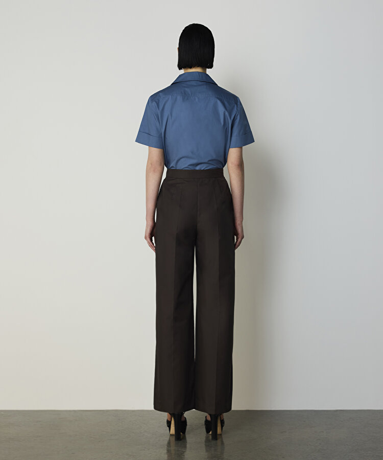 ÜTÜ İZLİ WIDE LEG PANTOLON