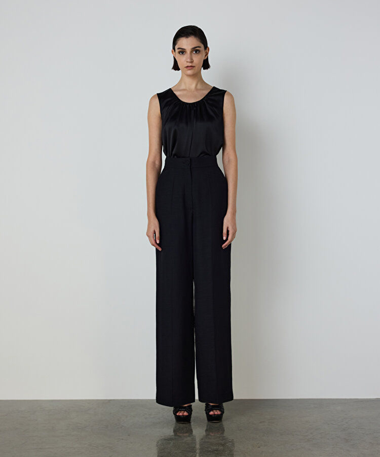 WIDE LEG VİSKOZ PANTOLON