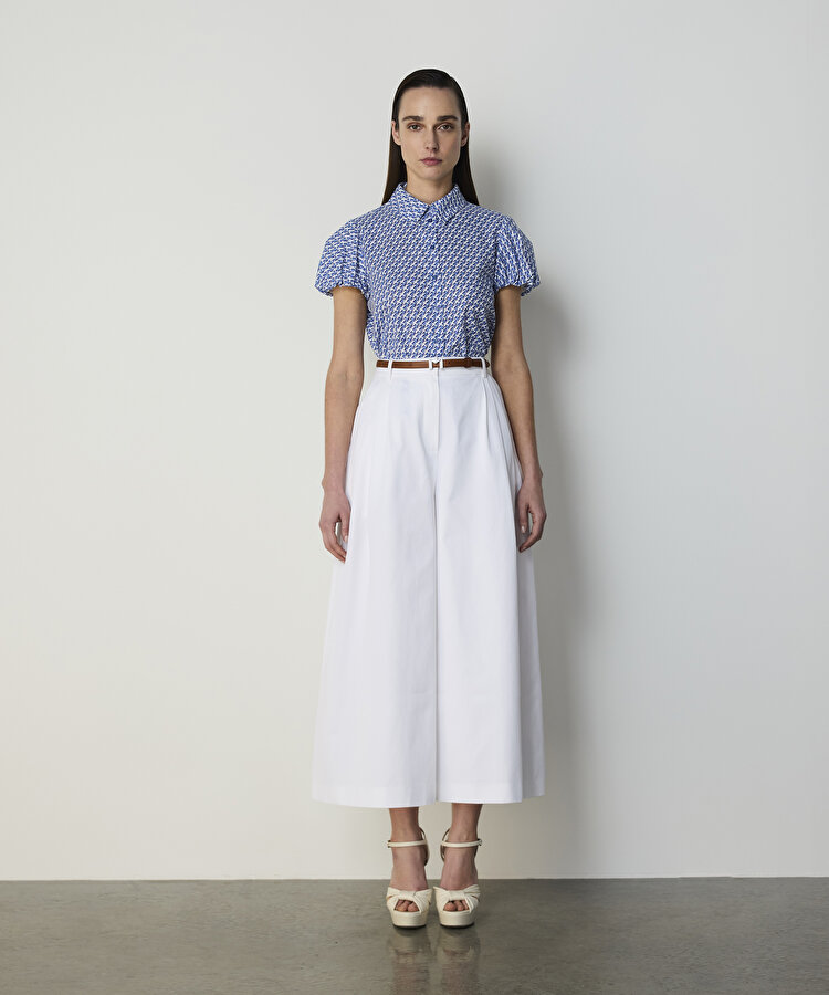 PİLELİ CULOTTE PANTOLON