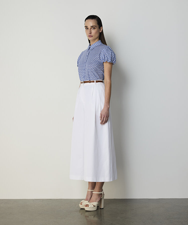 PİLELİ CULOTTE PANTOLON