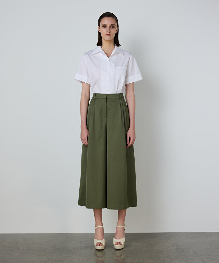 PİLELİ CULOTTE PANTOLON