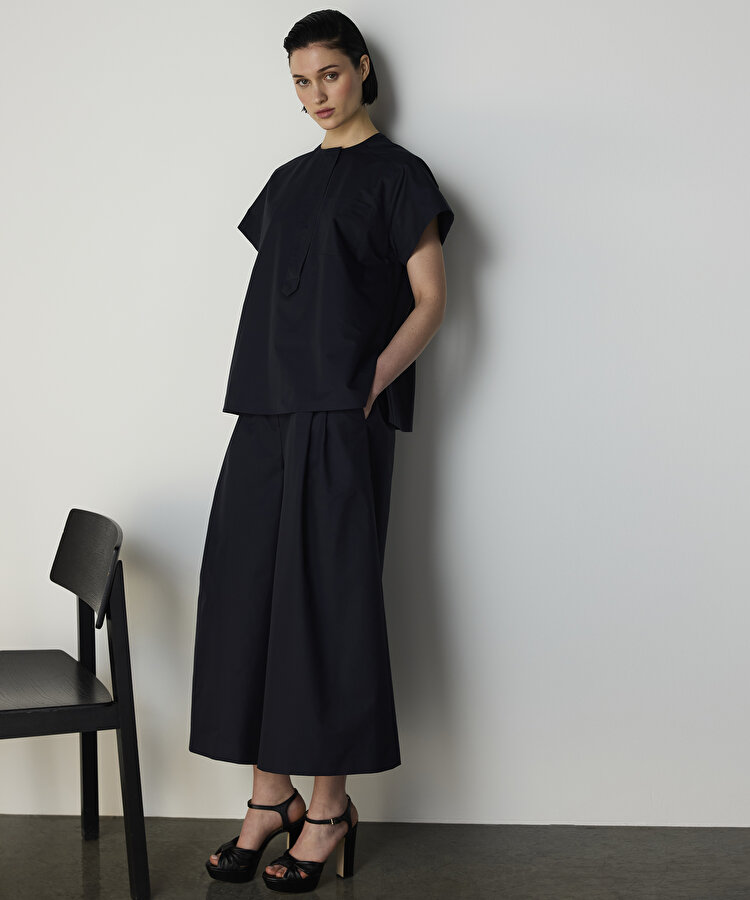 PİLELİ CULOTTE PANTOLON