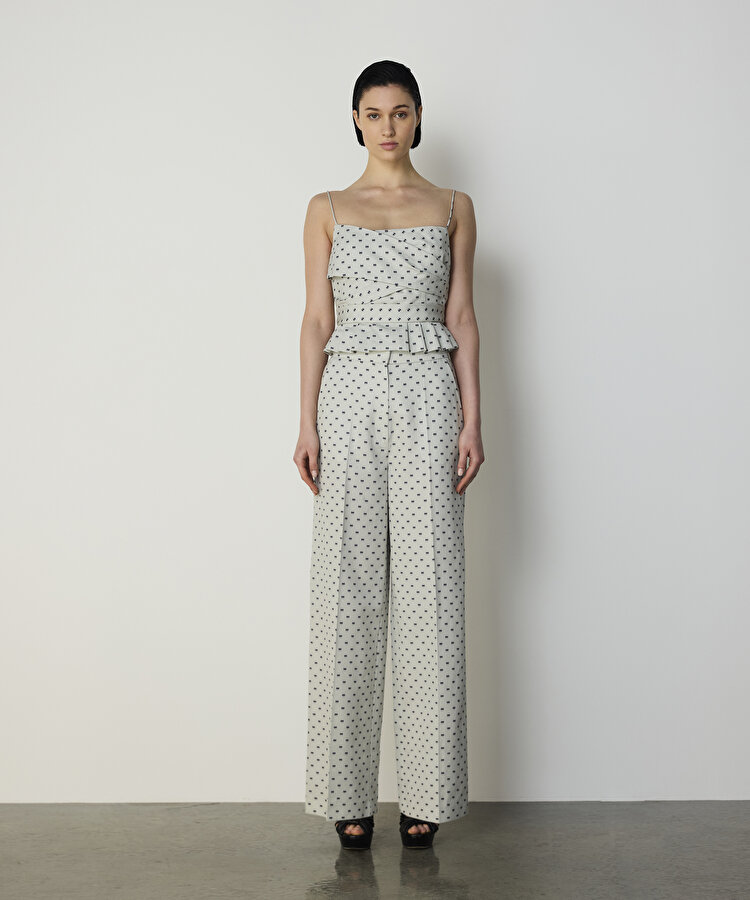 YENGEÇ DESENLİ PANTOLON