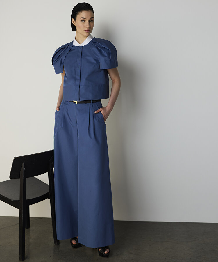 PİLELİ PALAZZO PANTOLON