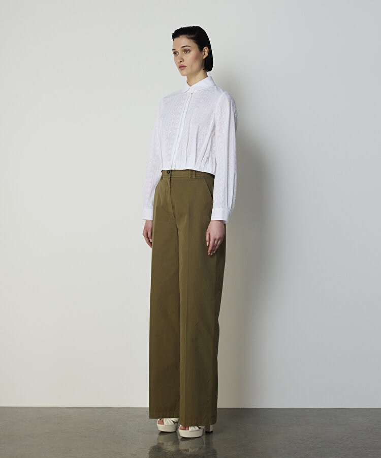 CEPLİ WIDE LEG PANTOLON