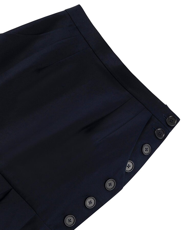 FİSTO GARNİLİ PİLELİ ETEK