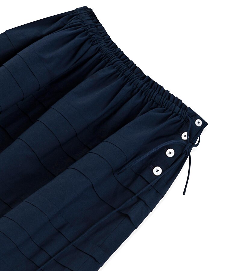 AYARLANABİLİR BEL NERVÜRLÜ ETEK