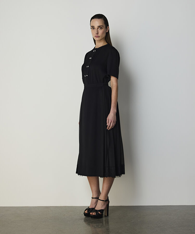 DANTEL MIX PİLELİ ETEK