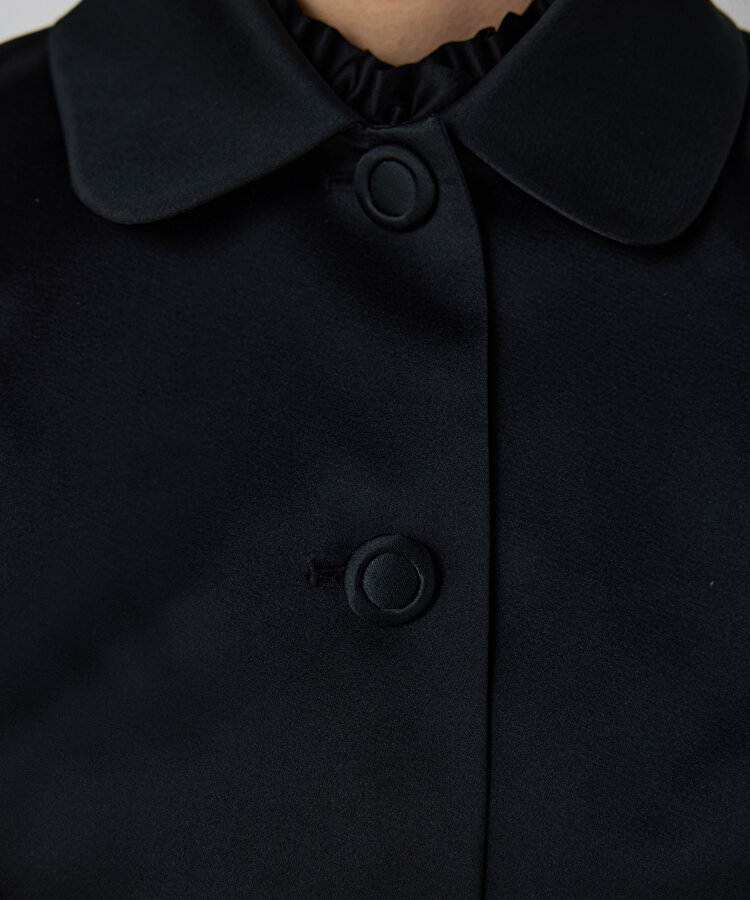 KUŞAKLI PEPLUM CEKET