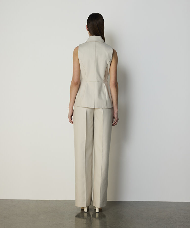 PİLELİ PEPLUM YELEK