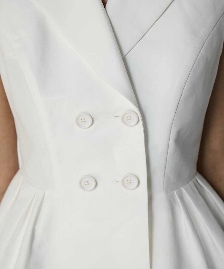 FİSTO GARNİLİ PEPLUM YELEK