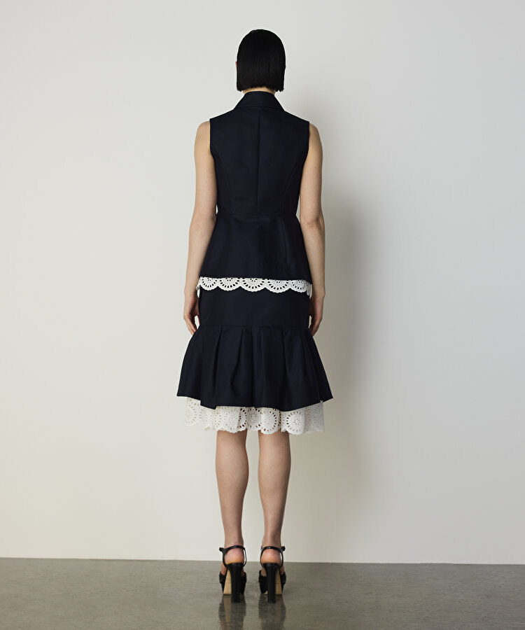 FİSTO GARNİLİ PEPLUM YELEK