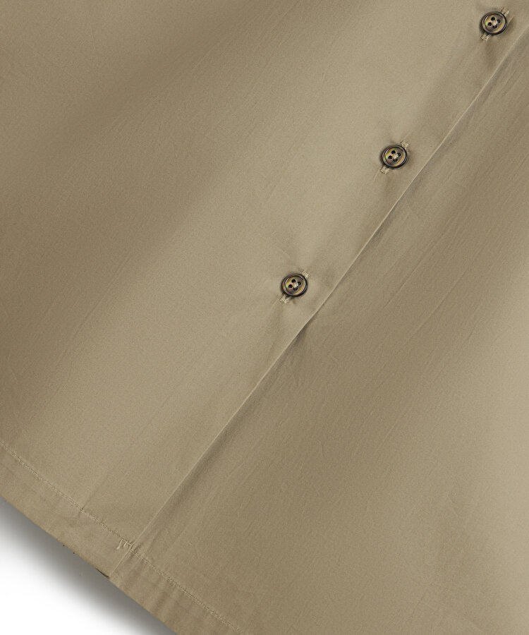 PİLELİ POPLİN TUNİK