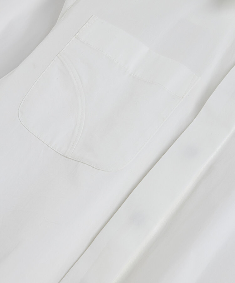 YIRTMAÇLI POPLİN GÖMLEK