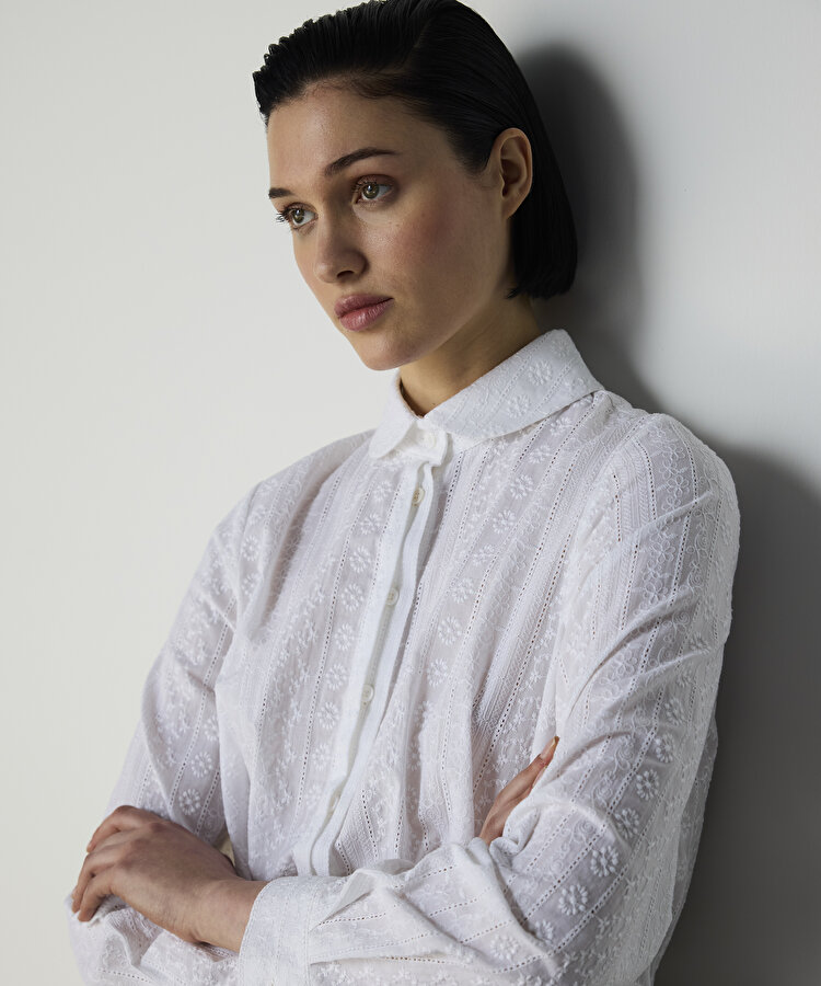 NERVÜRLÜ FİSTO GÖMLEK