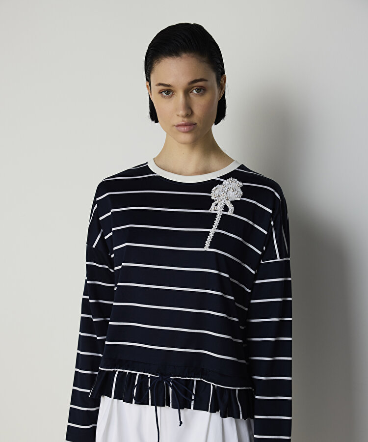 PALMİYE NAKIŞLI TİŞÖRT