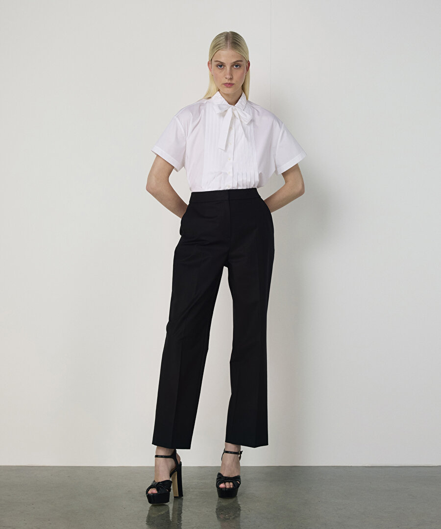 STRAIGHT FİT ÜTÜ İZLİ PANTOLON