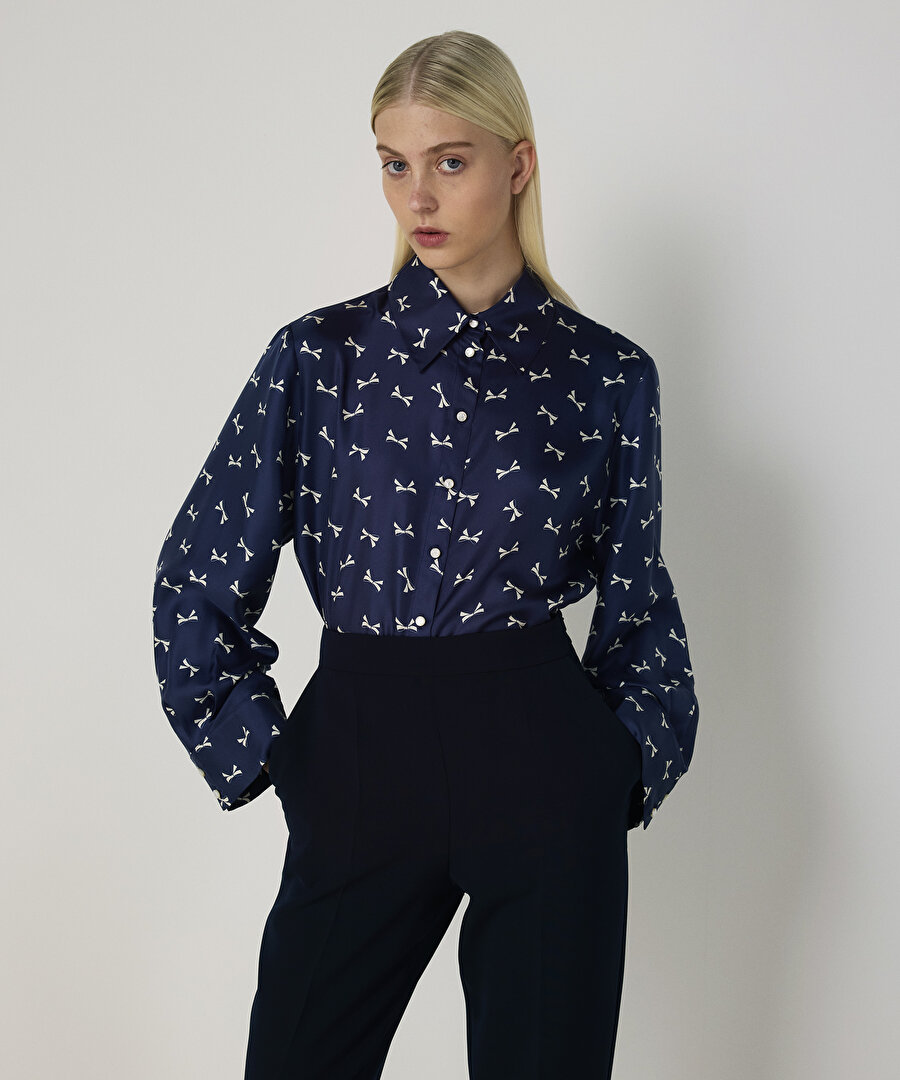 KREP CIGARETTE FİT PANTOLON