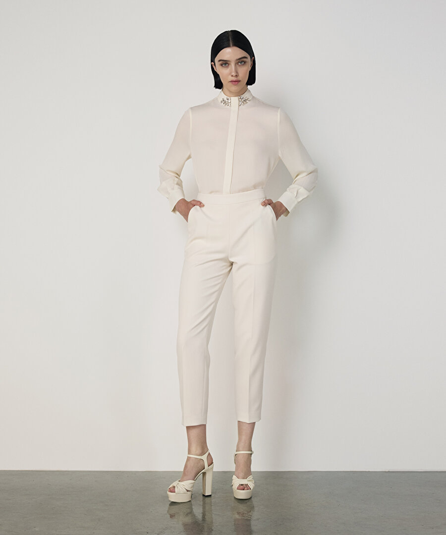 CEPLİ KREP PANTOLON