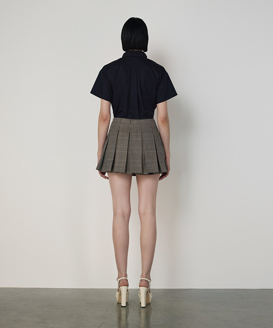 KAZAYAĞI DESEN ŞORT ETEK