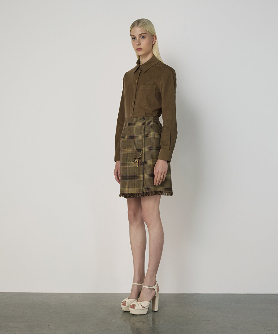 BASIC KADİFE GÖMLEK