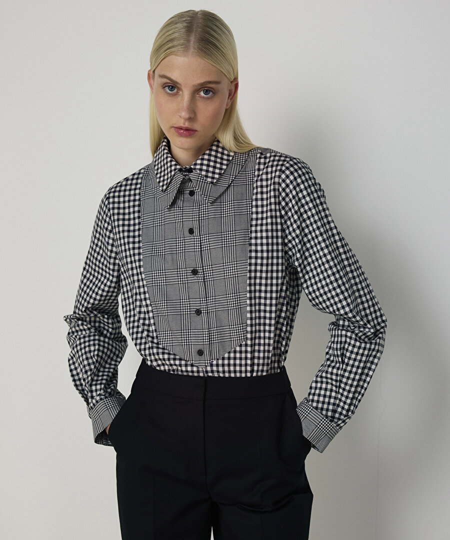 DESEN MIX POPLİN GÖMLEK