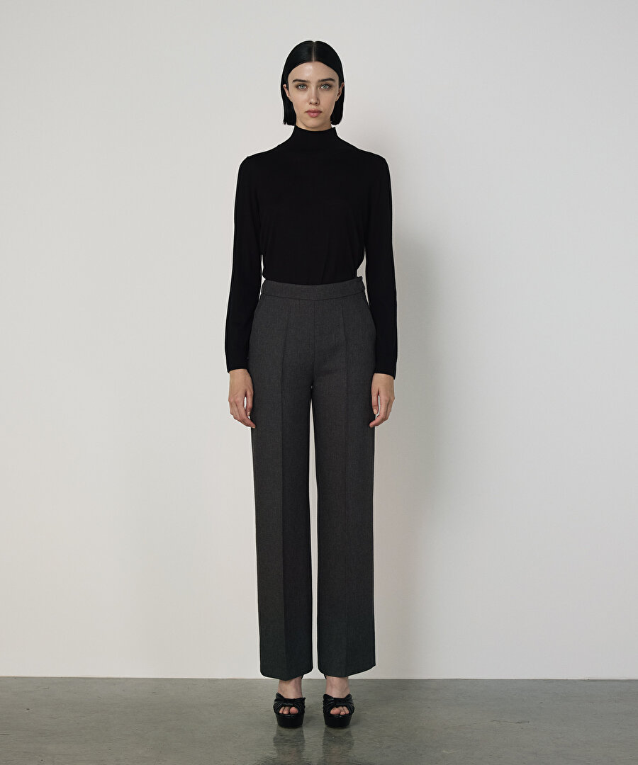 BALIKÇI YAKA YÜN TRİKO 