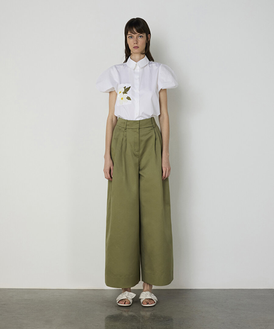 Geniş kesim pantolon