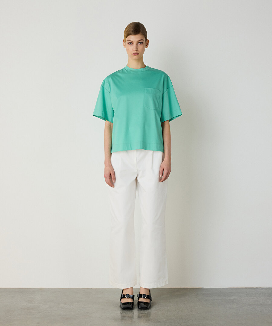 Cepli basic tişört