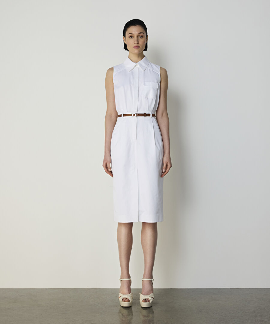 ÇİFT PARÇA GÖRÜNÜM CEPLİ ELBİSE