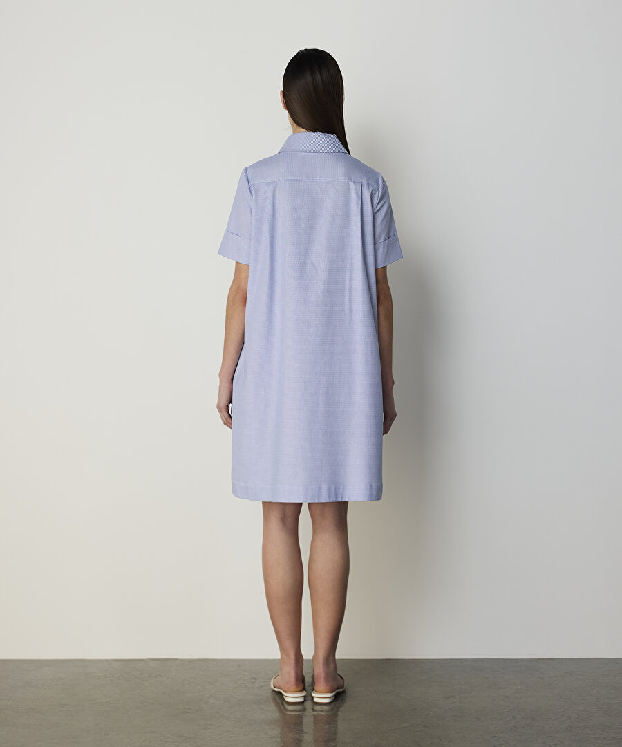 FIRFIR ŞERİTLİ ELBİSE