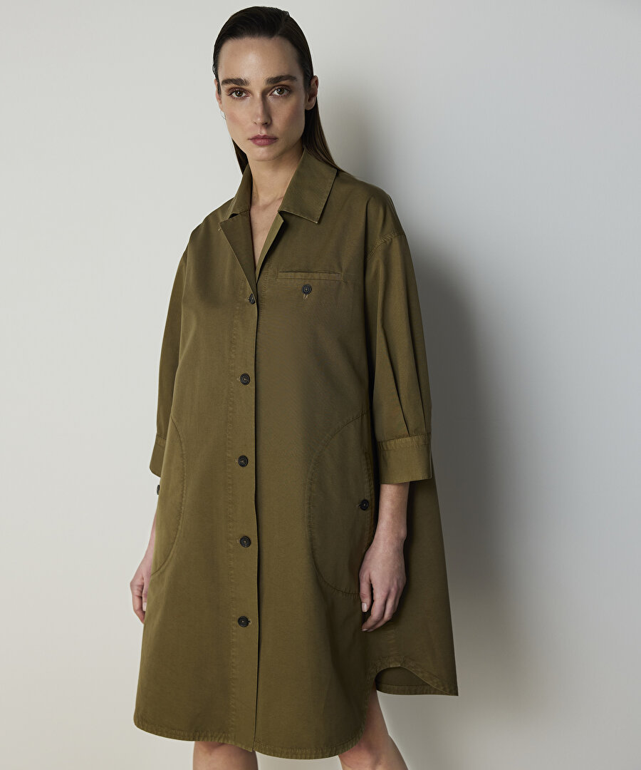 CEPLİ GÖMLEK ELBİSE