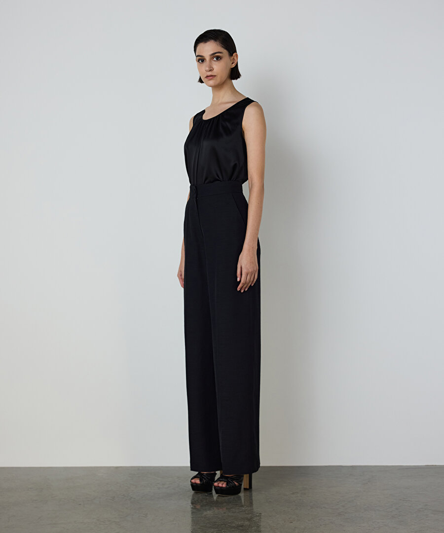 WIDE LEG VİSKOZ PANTOLON