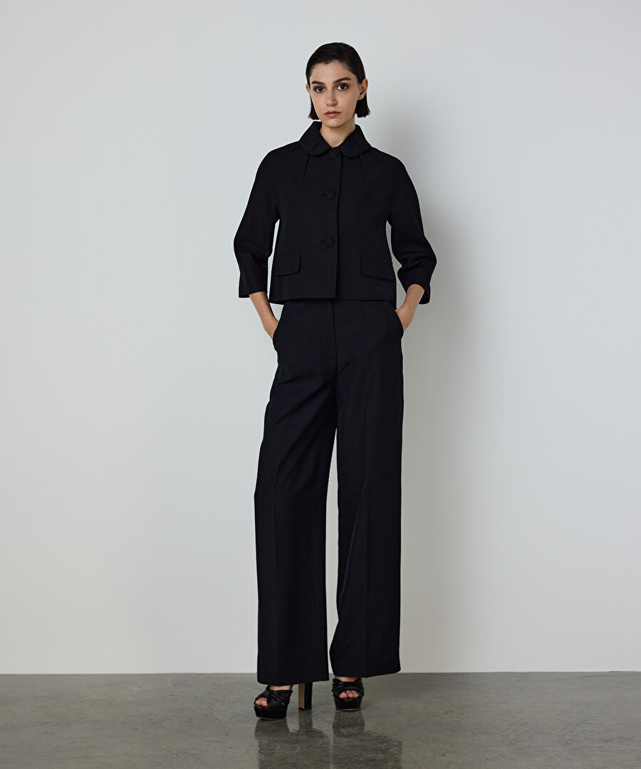 WIDE LEG VİSKOZ PANTOLON