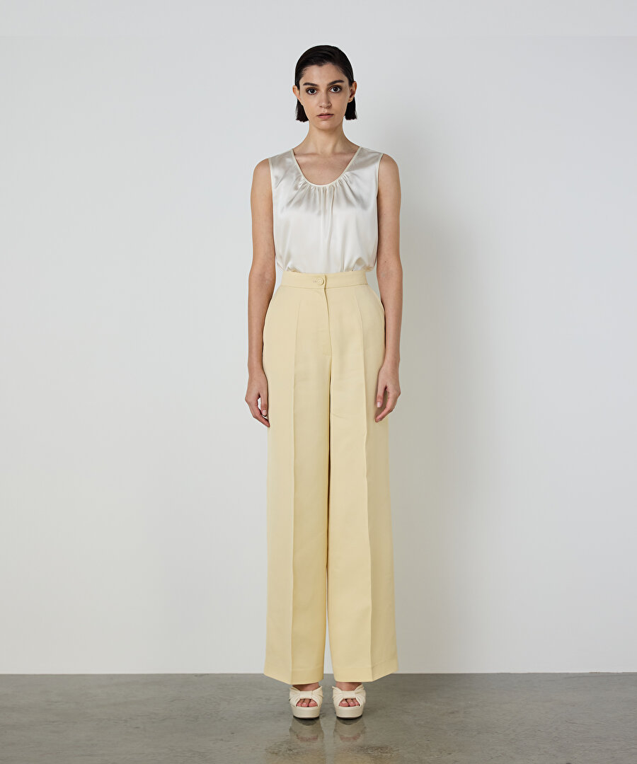 WIDE LEG VİSKOZ PANTOLON