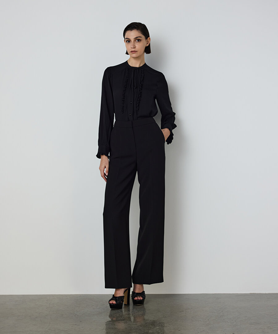 CEPLİ WIDE LEG PANTOLON