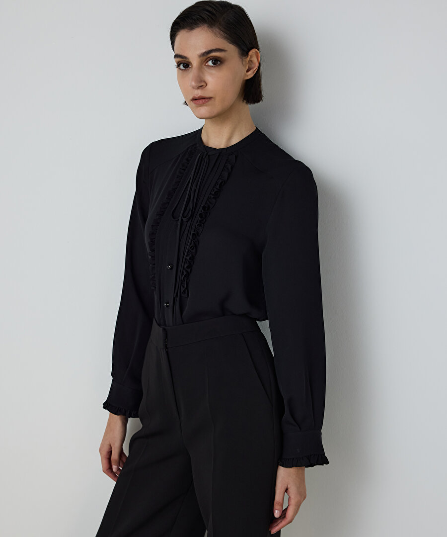 CEPLİ WIDE LEG PANTOLON