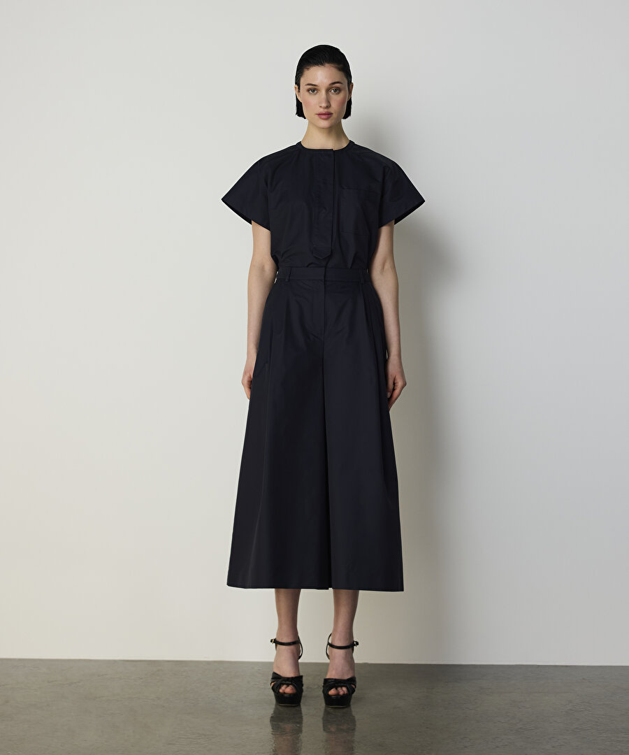 PİLELİ CULOTTE PANTOLON