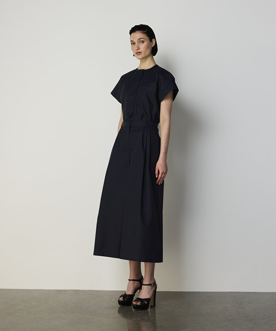 PİLELİ CULOTTE PANTOLON