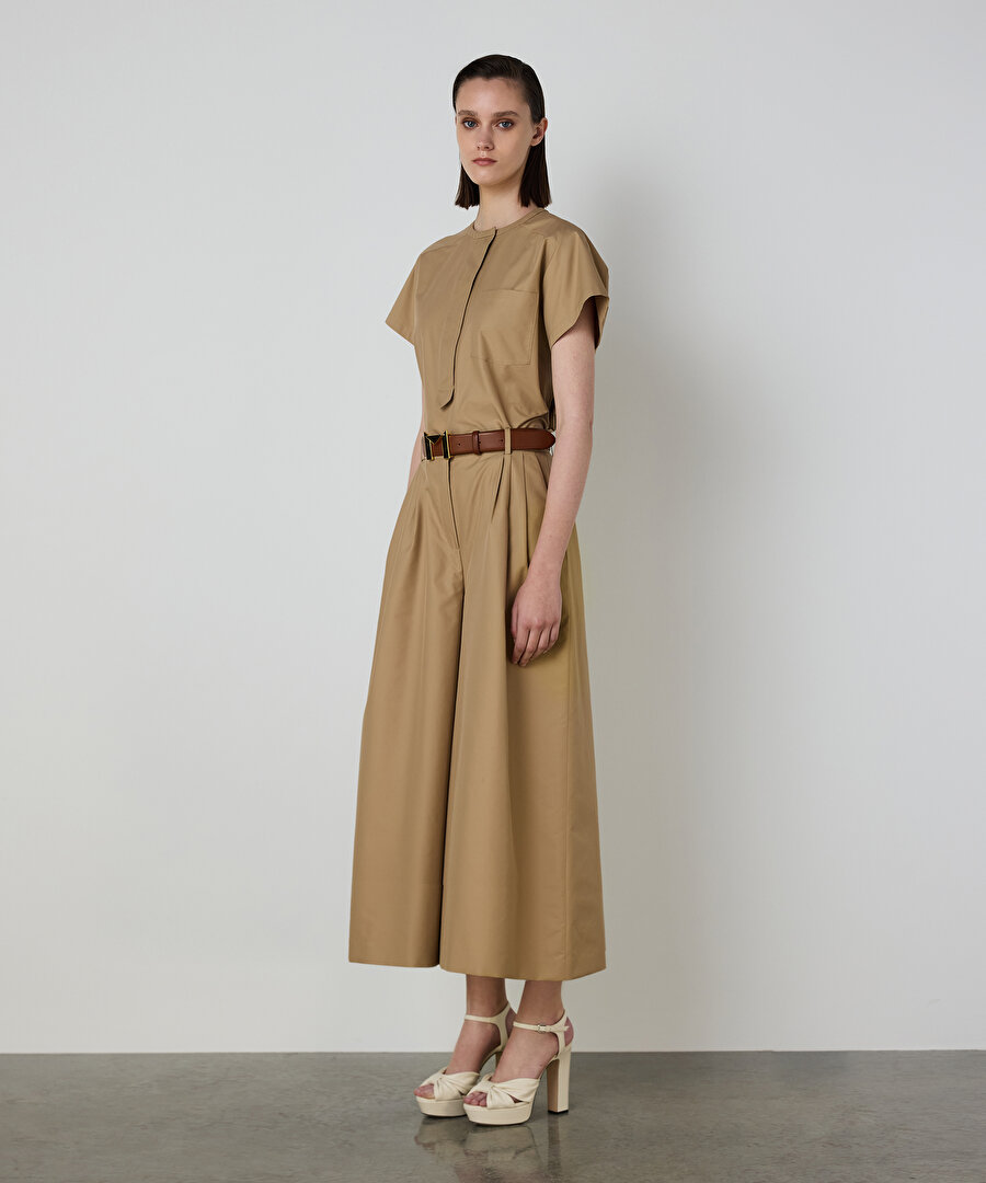 PİLELİ CULOTTE PANTOLON