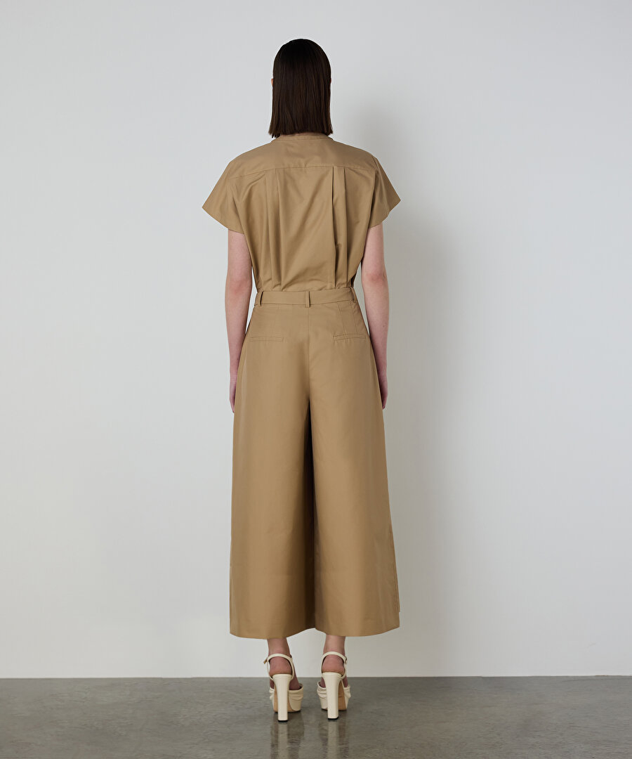 PİLELİ CULOTTE PANTOLON