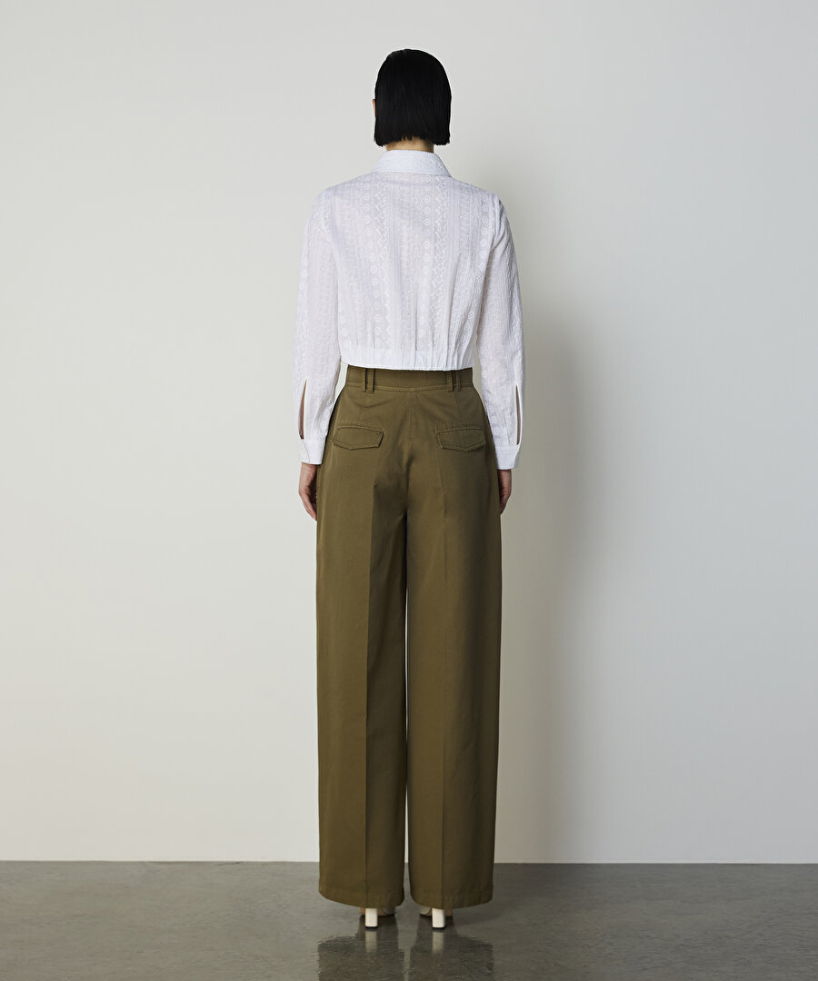 CEPLİ WIDE LEG PANTOLON