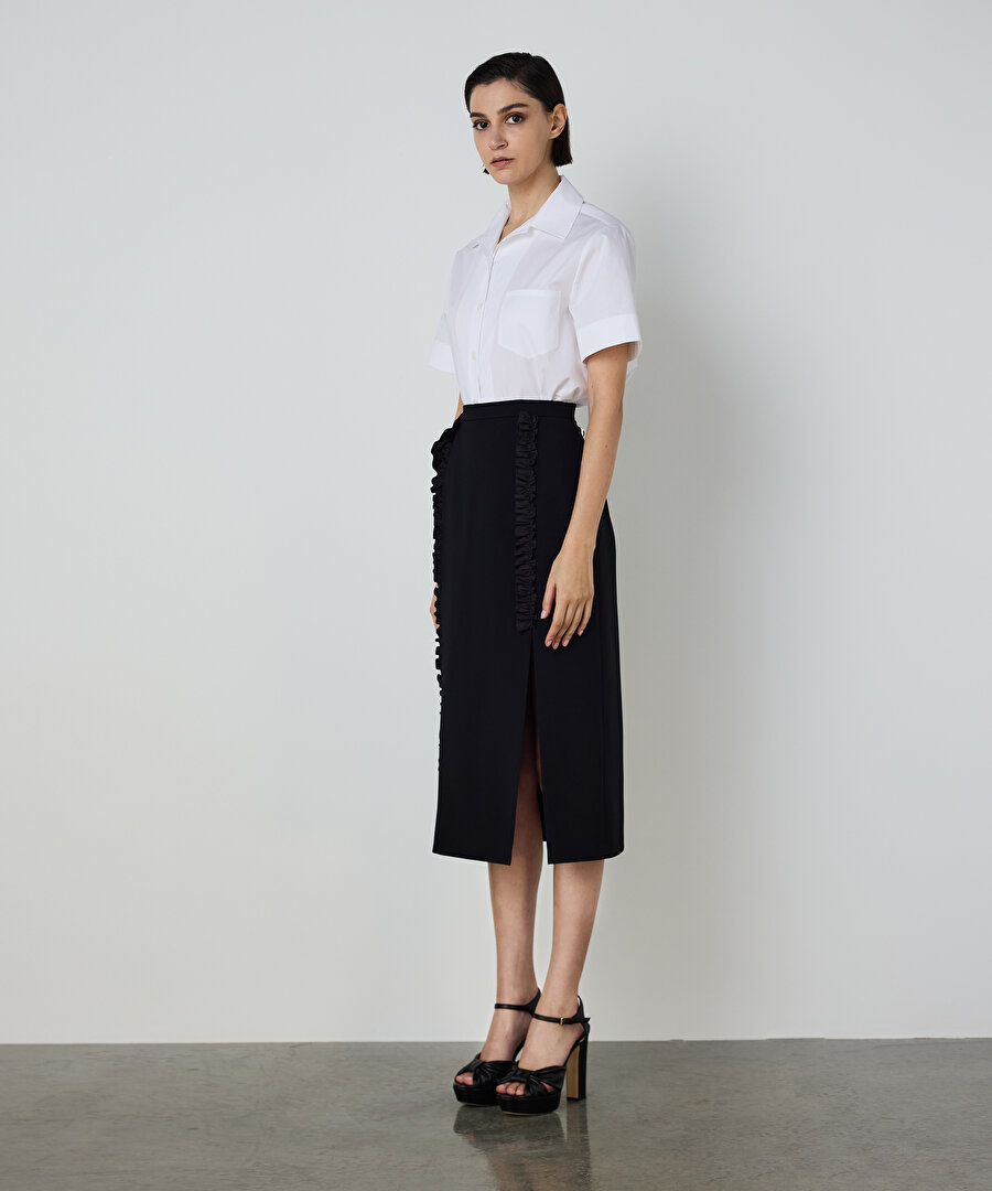 FIRFIR ŞERİTLİ ETEK