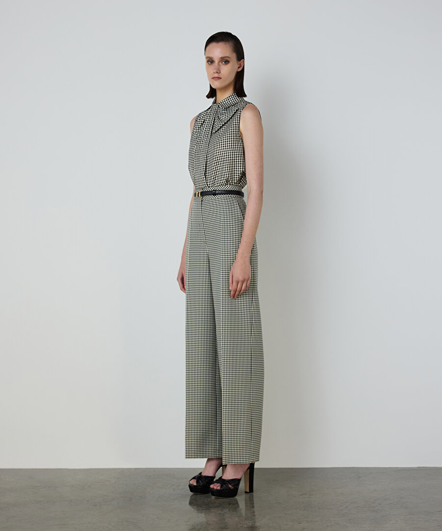 PÖTİKARE DESEN BLUZ